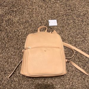 Lauren Conrad LC Mini backpack Tan Brand New